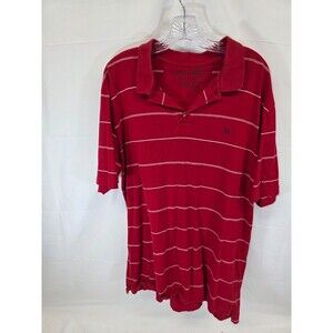 Nautica Jeans Co. Men's Red Pima Cotton Polo Shirt XXL